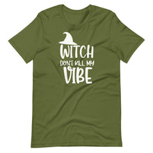 Load image into Gallery viewer, Witch Don&#39;t Kill my Vibe Unisex Tee
