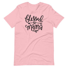 Load image into Gallery viewer, Blessed Mama Unisex Tee - Melanated Vibes
