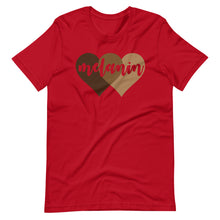 Load image into Gallery viewer, Melanin Hearts Unisex Tee
