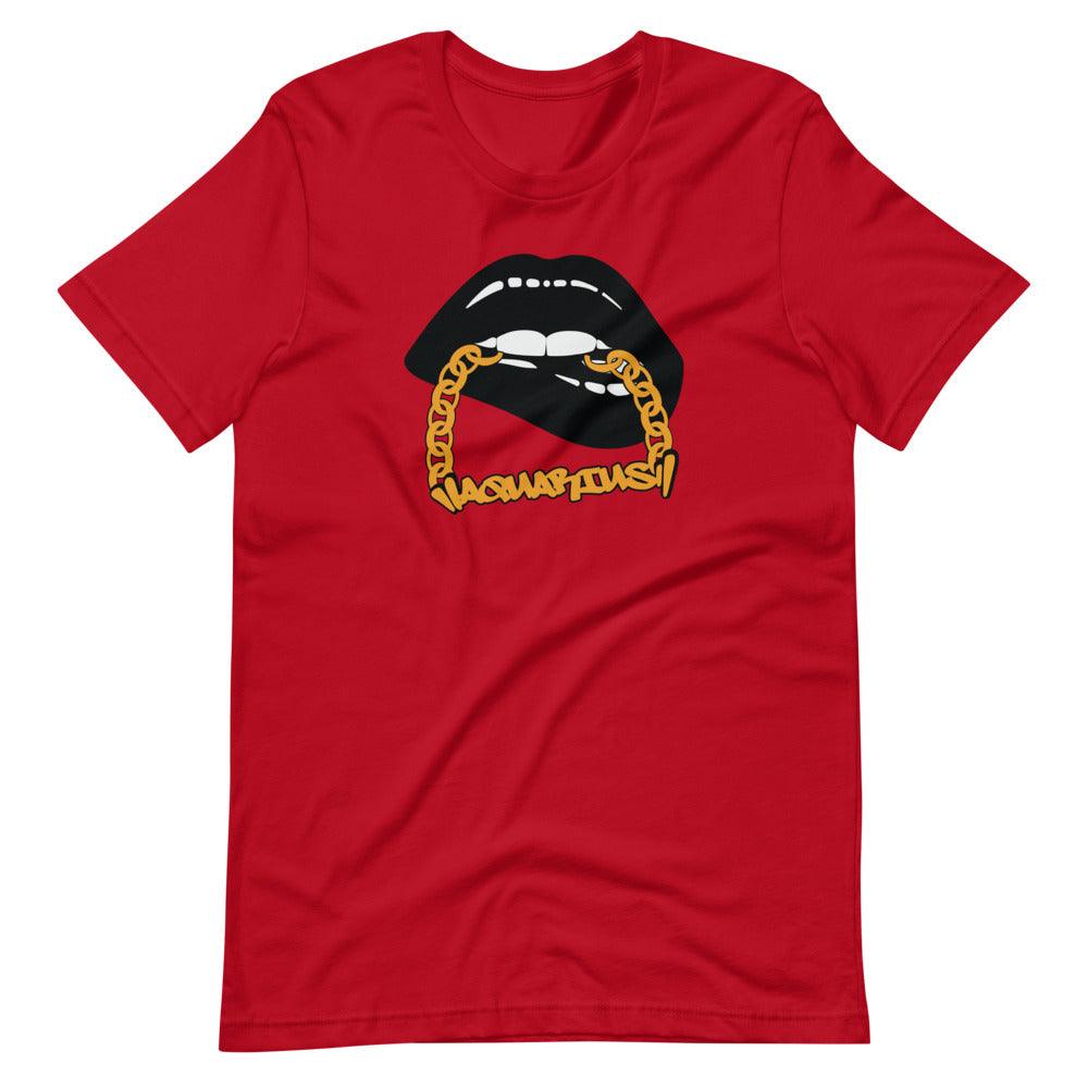Aquarius Zodiac Chain Unisex Tee (Black) - Melanated Vibes