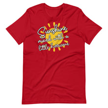 Load image into Gallery viewer, Sunshine Mixed With Hurricane Unisex Tee
