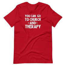 Load image into Gallery viewer, Church and Therapy Unisex Tee
