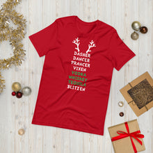 Load image into Gallery viewer, Blitzen Unisex Holiday Tee
