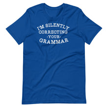 Load image into Gallery viewer, Silently Correcting Your Grammar Unisex Tee
