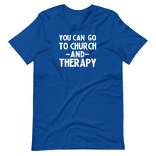 Load image into Gallery viewer, Church and Therapy Unisex Tee
