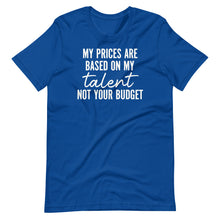 Load image into Gallery viewer, Based on my Talent Unisex Tee
