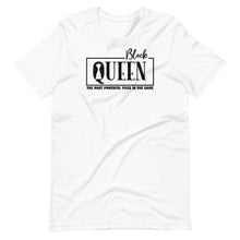 Load image into Gallery viewer, Black Queen Chess Piece Unisex Tee - Melanated Vibes
