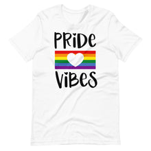 Load image into Gallery viewer, Pride Vibes Unisex Tee
