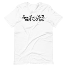 Load image into Gallery viewer, Know Your Worth Unisex Tee
