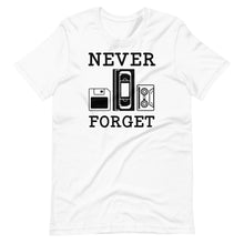 Load image into Gallery viewer, Never Forget Retro Unisex Tee
