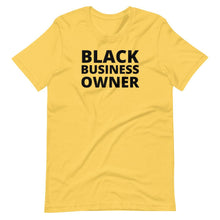 Load image into Gallery viewer, Black Business Owner Unisex Tee - Melanated Vibes
