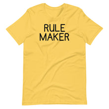 Load image into Gallery viewer, Rule Maker Unisex Tee
