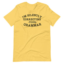 Load image into Gallery viewer, Silently Correcting Your Grammar Unisex Tee
