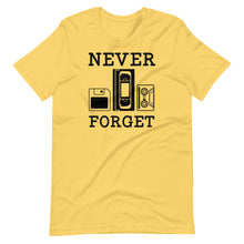 Load image into Gallery viewer, Never Forget Retro Unisex Tee
