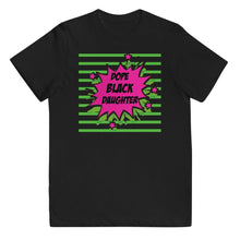 Load image into Gallery viewer, Dope Black Daughter Comic Boom Youth Tee - Melanated Vibes
