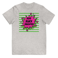 Load image into Gallery viewer, Dope Black Daughter Comic Boom Youth Tee - Melanated Vibes
