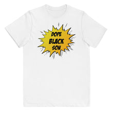 Load image into Gallery viewer, Dope Black Son Comic Boom Youth Tee - Melanated Vibes
