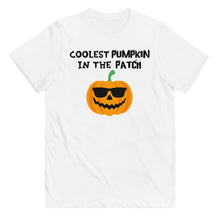 Load image into Gallery viewer, Coolest Pumpkin in the Patch Unisex Youth Tee
