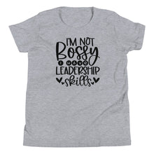 Load image into Gallery viewer, I&#39;m Not Bossy Youth Tee
