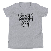 Load image into Gallery viewer, World&#39;s Greatest Kid Youth Tee
