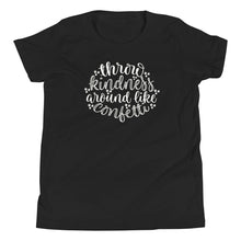 Load image into Gallery viewer, Throw Kindness Around Youth Tee
