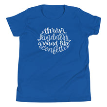 Load image into Gallery viewer, Throw Kindness Around Youth Tee
