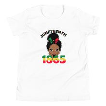 Load image into Gallery viewer, Little Girl Juneteenth Youth Tee
