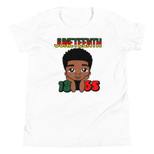 Load image into Gallery viewer, Little Boy Juneteenth Youth Tee
