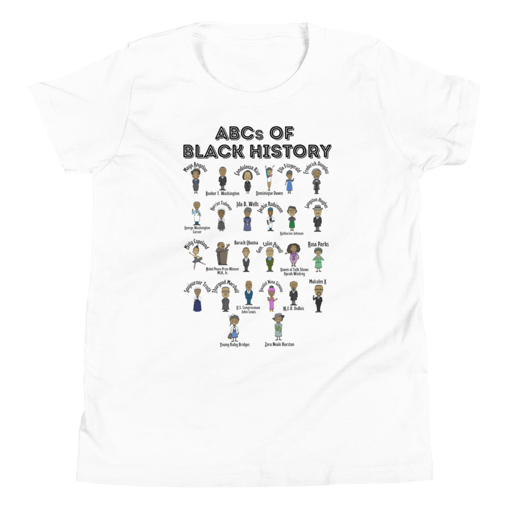 Black History ABCs Youth Tee